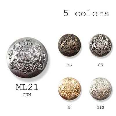 ML-21 Italienischer Emblem-Metallknopf