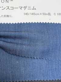 N0410 4 Unzen Gekämmter Denim[Textilgewebe] DUCK TEXTILE Sub-Foto