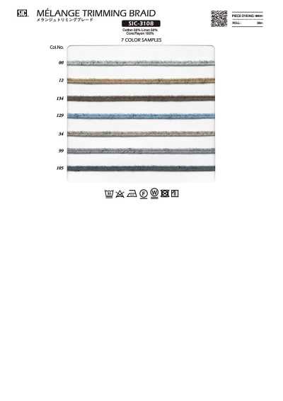 SIC-3108 Melange-Zierborte