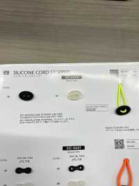 SIC-4600 Silikonkordelstopper/ 2 Mm 3 Mm Kombinierte Verwendung[Schnallen Und Ring] SHINDO(SIC) Sub-Foto