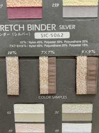 SIC-5062 Metallic-Stretchbinder (Silber)[Bandbandschnur] SHINDO(SIC) Sub-Foto