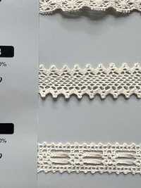 SIC-7318 Torsionsspitze Aus Bio-Baumwolle/ 13 Mm[Spitze] SHINDO(SIC) Unterfoto