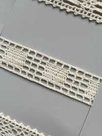 SIC-7320 Torsionsspitze Aus Bio-Baumwolle/ 12 Mm[Spitze] SHINDO(SIC) Unterfoto