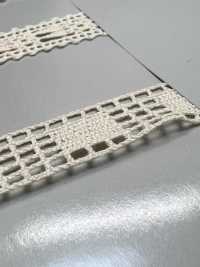 SIC-7320 Torsionsspitze Aus Bio-Baumwolle/ 12 Mm[Spitze] SHINDO(SIC) Unterfoto