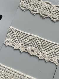 SIC-7322 Torsionsspitze Aus Bio-Baumwolle/ 17 Mm[Spitze] SHINDO(SIC) Unterfoto