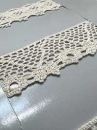 SIC-7322 Torsionsspitze Aus Bio-Baumwolle/ 17 Mm[Spitze] SHINDO(SIC) Unterfoto