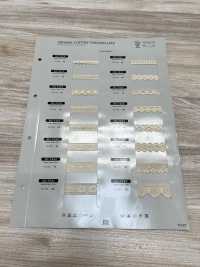 SIC-7322 Torsionsspitze Aus Bio-Baumwolle/ 17 Mm[Spitze] SHINDO(SIC) Unterfoto