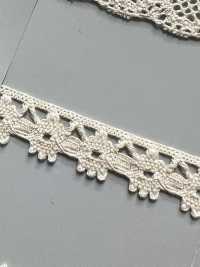 SIC-7323 Torsionsspitze Aus Bio-Baumwolle/ 10 Mm[Spitze] SHINDO(SIC) Unterfoto