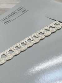 SIC-7327 Torsionsspitze Aus Bio-Baumwolle/ 8 Mm[Spitze] SHINDO(SIC) Unterfoto