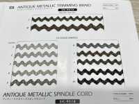 SIC-9513 Antikes Metallic-Besatzgeflecht[Bandbandschnur] SHINDO(SIC) Sub-Foto