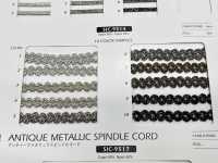 SIC-9514 Antikes Metallic-Besatzgeflecht[Bandbandschnur] SHINDO(SIC) Sub-Foto