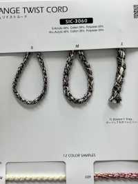 SIC-3060 Melange-Drehkordel[Bandbandschnur] SHINDO(SIC) Unterfoto