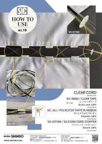 SIC-KIT006 Kordelstopper Aus Silikon[Schnallen Und Ring] SHINDO(SIC) Sub-Foto