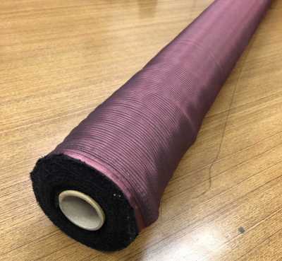 7958 Polyester-Jacquard-Futterstreifen, Burgunderrot [Outlet]