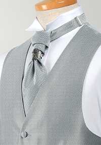 YT-01 Light Gray Jacquard Euro Thai Polyester Made In Japan[Formelle Accessoires] Yamamoto(EXCY) Sub-Foto