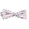 BF-ROSE-PU Seidenprint Schmetterlingskrawatte Rose Lila
