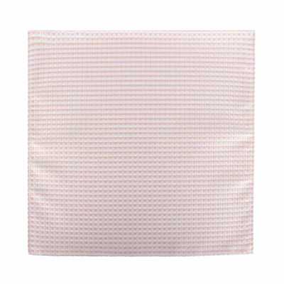 CF-20 In Japan hergestelltes Jacquard-Einstecktuch, rosa kariert