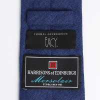 HLN-02 HARISSONS Leinen Krawatte Blau[Formelle Accessoires] Yamamoto(EXCY) Sub-Foto
