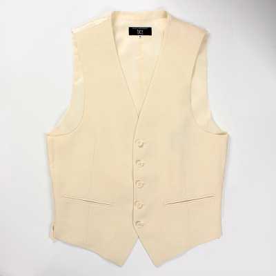 HLV-04 HARISSONS Leinenweste Beige