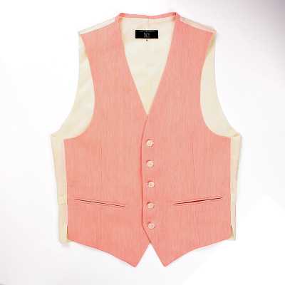 HARISSONS Leinenweste Pink