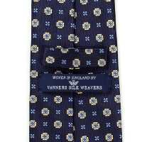 HVN-34 VANNERS Textile Used Krawatte Kleines Muster Marineblau[Formelle Accessoires] Yamamoto(EXCY) Sub-Foto