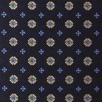 HVN-34 VANNERS Textile Used Krawatte Kleines Muster Marineblau[Formelle Accessoires] Yamamoto(EXCY) Sub-Foto