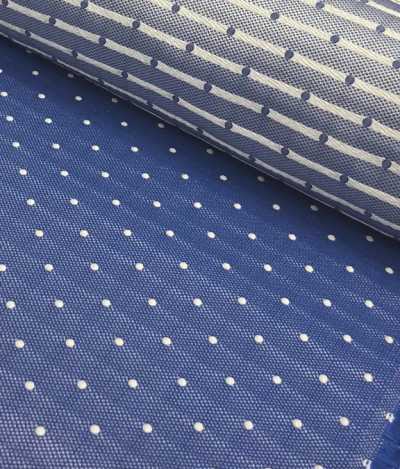 J670-9777 Italienischer Polka-Dot-Seidenstoff