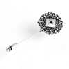 LP-01 Anstecknadel Im Antiken Stil Antik Silber