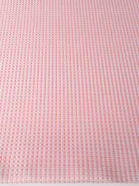 P-20 Yamanashi Fujiyoshida Gingham Plaid Formal Textile Pink Yamamoto(EXCY) Sub-Foto