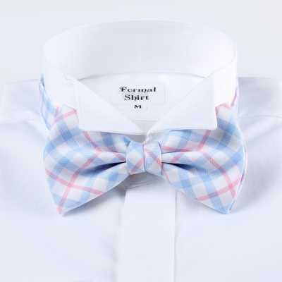 RBF-6269-09 Lässige Fliege, Tartan-Karomuster