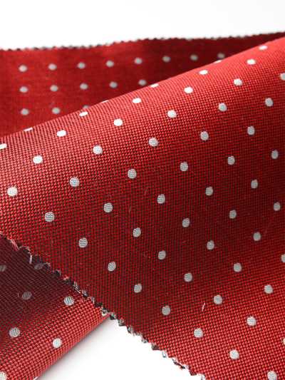 S-600 Yamanashi Fujiyoshida Punktmuster-Formstoff Rot