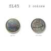 SL-45 Metallknopf für Anzüge und Jacken Perlmutt & Messing