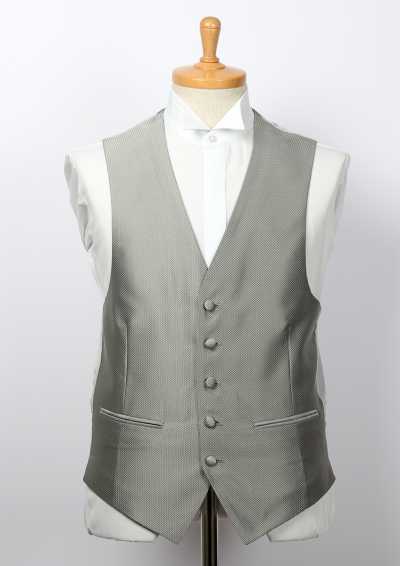 V-01 Formelle Weste Hellgrau Polyester