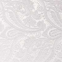 VST-3 VANNERS Seiden-Textil-Schal Paisley-Muster Weiß[Formelle Accessoires] Yamamoto(EXCY) Sub-Foto
