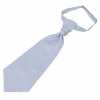 YT-27 Hergestellt in Japan Jacquard-Ascot-Krawatte (Euro-Krawatte), kariertes Muster, Sax Blue