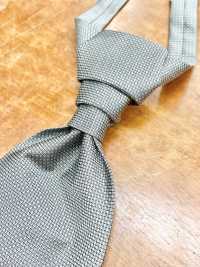 YT-300 Ascot-Krawatte Aus Inlandsseide (Europa-Krawatte) Kleines Muster Grau[Formelle Accessoires] Yamamoto(EXCY) Sub-Foto