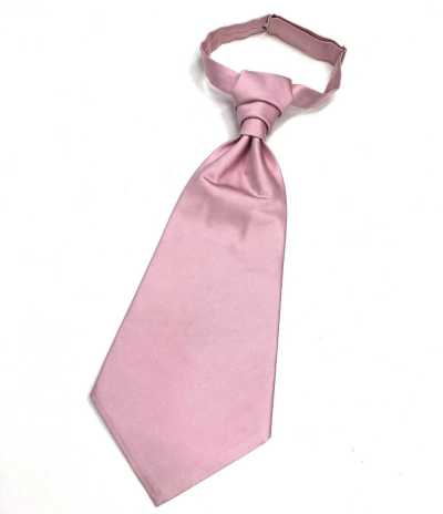 YT-987P Hergestellt in Japan Ascot-Krawatte (Euro-Krawatte) Seidensatin Pink