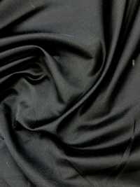 横本絹 [Outlet] Horizontales Futter Aus Reiner Seide, Fujiyoshida, Schwarz[Beschichtung] Unterfoto