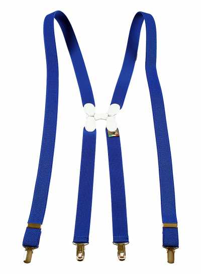 BRETELLE &amp; BRACES Blaue Hosenträger Typ H