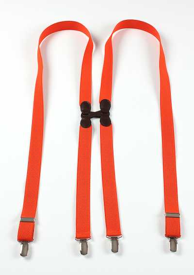 BRETELLE &amp; BRACES Orange H-Typ Hosenträger