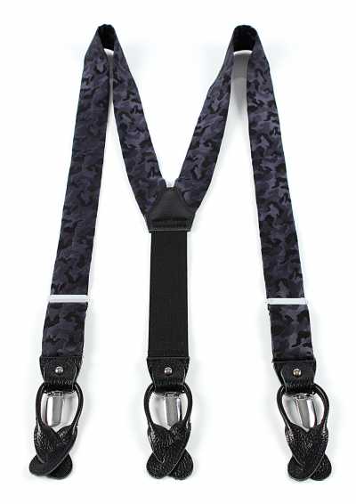 PSR-1 Pentagono Stoff Camouflage marineblaue Hosenträger