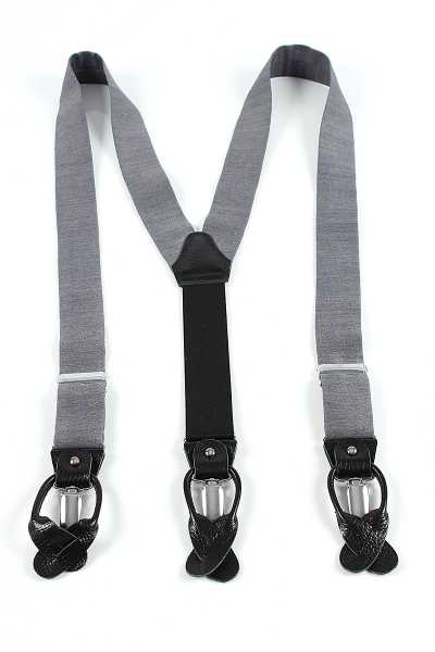 PSR-5 Graue Hosenträger aus Pentagono-Stoff