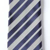 HVN-51 VANNERS Seide Handgemachte Krawatte Streifen Marineblau[Formelle Accessoires] Yamamoto(EXCY) Sub-Foto
