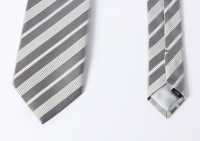 HVN-52 VANNERS Seide Handgemachte Krawatte Streifen Silber[Formelle Accessoires] Yamamoto(EXCY) Sub-Foto