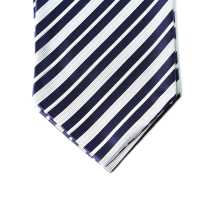 VAS-51 VANNERS Seiden-Ascot-Krawatte Streifen Marineblau[Formelle Accessoires] Yamamoto(EXCY) Sub-Foto