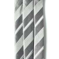 VAS-52 VANNERS Seiden-Ascot-Krawatte Streifen Silber[Formelle Accessoires] Yamamoto(EXCY) Sub-Foto