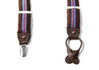 VSR-55 VANNERS Silk Suspenders Striped Brown[Formelle Accessoires] Yamamoto(EXCY) Sub-Foto