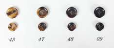 WT481 Echte Büffelhornknöpfe für Anzüge und Jacken