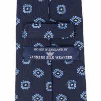 HVN-58 VANNERS Seidenwolle Handgemachte Krawatte Komon Marineblau[Formelle Accessoires] Yamamoto(EXCY) Sub-Foto
