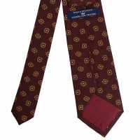 HVN-60 VANNERS Handgefertigte Krawatte Aus Seide Und Wolle Komon Weinrot[Formelle Accessoires] Yamamoto(EXCY) Sub-Foto